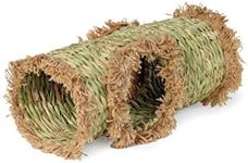 Prevue Hendryx 1098 Nature's Hideaway Grass Tunnel Toy, 13.5" x 6 "