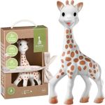 Sophie la Girafe - So Pure Box - Original Baby Teething Toy 100% Natural Rubber - BPA-Free, Non-Toxic, Vegan, Sensory Stimulating Teether for Newborns 0+ Months - 616331