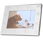 Lawrence Frames - 567064 Classic Bead Picture Frame, 6x4, Silver