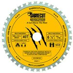 1 x SabreCut SCCSM165_40 165mm 40T x 20mm 16mm Bore Multi-Material Metal Wood Plastic Circular Saw Blade Compatible with Bosch Dewalt Makita Milwaukee and Many Others