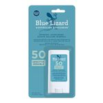 Blue Lizard Sensitive Mineral SPF 50 Sunscreen Stick, Zinc Oxide, 100% Mineral Actives, Developed for Sensitive Skin, Travel-Friendly, Vegan, Paraben-free, Fragrance-Free, 14 g