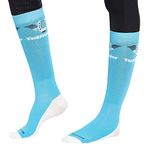 TuffRider Ladies Coolmax Knee Hi Boot Socks, Color - Cashmere Blue, Size - Standard