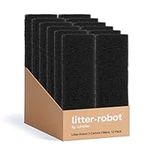 Litter-Robot 3 Carbon Filters by Whisker, 12-Pack - Cat Litter Box Filter, Designed for Litter-Robot, Absorbs Odors & Controls Moisture for Cleaner Smelling Home