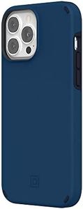 Incipio Duo Series Case for MagSafe for iPhone 13 Pro Max and iPhone 12 Pro Max, Dark Denim/Stealth Blue