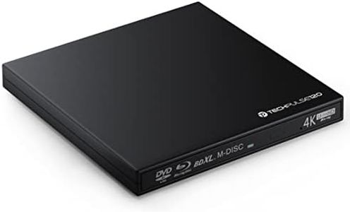 techPulse120 UHD 4k 3D M-Disc BDXL lettore USB 3.0 Blu-ray Burner Superdrive esterno UltraSlim UltraHD Drive BD DVD CD Ultra per Computer Notebook Ultrabook Windows Mac OS Apple iMAC