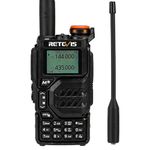 Retevis RA79 Ham Radio, Airband Radio, Dual Band Walkie Talkie with Channel Sync, Chirp, Long Range, Type-C, 1400mAh Battery, Walkie Talkie for Travelling, Hiking, Emergency Rescue，Hunting(1Pcs)