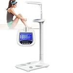 Medical Digital Scales for Body Weight and Height Multifunctional Physician Scale Professional Doctor Office Scale 440Lbs Capacity Display Weight, Height, Obesity Value, BMI