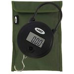 DNA New NGT Carp Coarse Fishing Digital 55lb / 25kg Weighing Scales with Hook and Green Storage Pouch