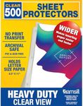 Samsill 500 Pack Heavy Duty Clear S