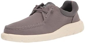 Sperry Men's Captain's Moc Sneaker, Grey, 7 UK