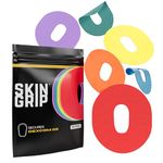 Skin Grip Adhesive Patches for Dexcom G6 CGM (20-Pack), Waterproof & Sweatproof for 10-14 Days, Pre-Cut Adhesive Tape, Continuous Glucose Monitor Protection(Multi-Colored)