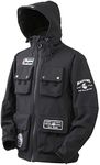 Mazume Fishing Wear Wind Cut MP Jacket, Black, L