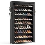 LANTEFUL Shoe Rack with Covers - 10