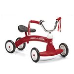 Radio Flyer RF20 Scoot-About, Toddler Ride On Toy, Ages 1-3, Red, 23.54" X 18.98" X 17.64"