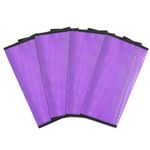 Premium Horse Fly Boots Set of 4-Light Purple