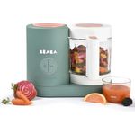Beaba Babycook Neo-6 In 1 Baby Food Processor, Blender, Steamer, Cooker & Sterilizer, Portable Baby Food Cooker, Puree Maker and Warmer (Eucalyptus Green)