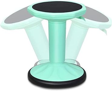 HONEY JOY Height Adjustable Wobble Chair for Kids & Adults, Ergonomic Learning Stool Sitting Balance Chair for Office/Bar/Home (Green)