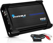 Pyle 12” Pyle Class AB Mosfet Amplifier - Invincible Series Bridgeable Amp, 2 Channel 2000 Watts Max, Mosfet PWM Power Supply, High-Current Dual Discrete Drive Stages, Advanced Protection Circuitry