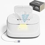 Baby Wipes Warmer with Night Light,