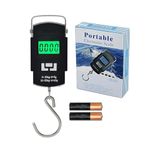 Perpetual Digital LED Luggage Weighing Scale - 50kg/110lb, Rechargeable, Hook Type with Tare Function for Travel & Multi-Purpose Use – Lightweight & Durable Holde 1pc