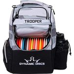 Dynamic Discs Trooper Disc Golf Backpack | Frisbee Disc Golf Bag with 18+ Disc Capacity | Introductory Disc Golf Backpack | Lightweight and Durable (Arctic Camo)