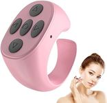 TIK Toks Ring Remote Control, Tiktoks Scroller Ring, Fingertip Wireless bluetooths Remote Control, Portable Scrolling Remote Control Ring For Page Turning, Clicker, Video Recording(C) [video game]