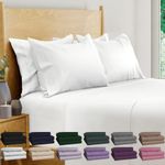 BAMPURE 100% Organic Bamboo Sheets 