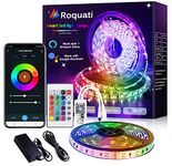 LED Strip Lights WiFi Wireless Smart Phone APP Controlled Sync to Music 5M 16.4ft Waterproof RGB Light Strips Kit 5050 LED Lights Compatible with Alexa,Google Home,IFTTT