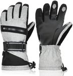 Men's Gloves Warm Waterproof Windproof Breathable Touchscreen Thermal Cold Winter Weather for Snow Ski Skiing Snowboard