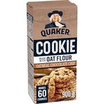 Quaker Chocolate Chip Oatmeal Cookie Mix Made with Oat Flour 900g | Makes 60 Cookies | No Artificial Flavours or Colours | Made with Whole Grain Canadian Oats