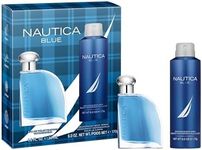 Nautica Blue 2-Piece Giftset, Eau de Toilette & Deodorizing Body Spray, 1.6oz, 6.0oz