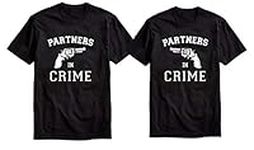 His & Her Matching"Partners In Crim