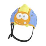 Baby Helmet for Crawling Walking Baby Head Protector Head Protection for Infant Baby Soft Cushion Safety Toddler Headguard 1-2 Years Old 6-12 Months (Blue Dinosaur)