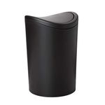 TATAY Bath Bucket, Polypropylene, Black, 6L