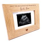 The best Nana's get promoted to Great Nana Baby Scan Frame 4 x 6 Inch