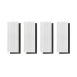 Lefant M1 Lidar Robot Vacuums Replacement Accessory Kit, 4 HEPA Filters and 4 Sponges, Compatible with Lefant U180/M1N/M1(White/Gray/Champagne Gray) Robot Vacuums
