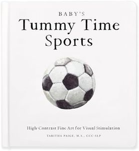 Baby's Tummy Time Sports: High-Contrast Fine Art for Visual Stimulation (Tabitha Paige Children's Book Series)