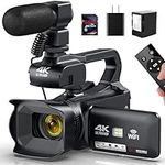 SPPRANDOM Video Camera Camcorder 4K