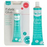 FERRIS | Extra Strong Fabric Glue for Clothes [Pack of 2] Instant Fix, Quick Dry & Permanent Adhesive for Bonding Fabrics | Washable Clothing Glue Requires No Stitching & No Needles [2 x 50ml]