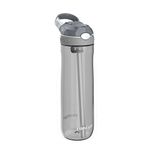 Contigo Ashland Autospout Water Bottle with Flip Straw, Large BPA Free Drinking Bottle, Sports Flask, Leakproof Gym Bottle, Ideal for Sports, Bike, Running, Hiking, Grey, 720 ml