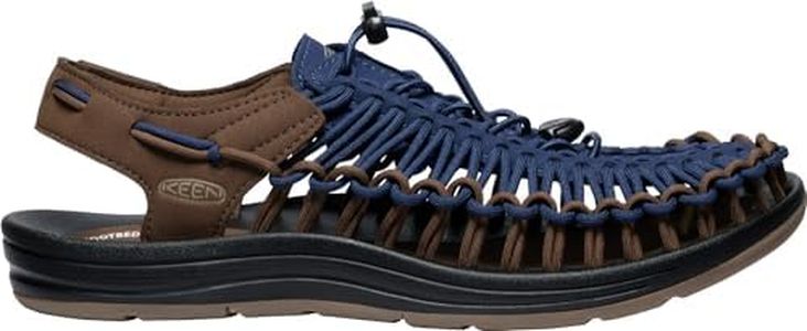 Keen Men's Uneek Water Sandal Shoe, Naval Academy Dark Earth, US 11