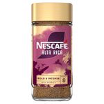 NESCAFÉ Alta Rica Gold Blend Instant Coffee, Dark Roasted Premium Instant 100 Percent Arabica Coffee, 190g (Pack of 1)