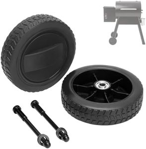 BBQration KIT0138 Grill Wheel for Traeger Pro Series 22 & 34, Pro 575/780, Eastwood 22 & 34, Bronson 20, KIT0138 Replacement Wheel for Traeger Stationary Wheels, Black