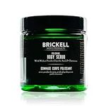 Brickell Men's Polishing Body Scrub for Men, Natural and Organic Body Exfoliator to Remove Dirt, Prevent Blemishes, and Brighten Skin (8 ounce)