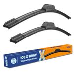 22"+19" Water Repellent Windshield Wiper Blades Replacement For Chevrolet Colorado 2012-2004 Ford Focus 2011-2000 Toyota Highlander 2007-2001 RAV4 2005-2001 Dodge Neon 2005-2000 AND MORE CARS