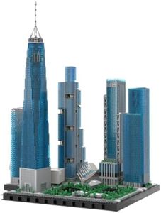 Aetheria 1/800 Landmark Financial Center Skyline Building Set - 15600 Piece