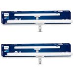 PHILIPS Stellar Bright 20W B22 LED T-Beamer, 2000lm, Plug n Play, Cool Day Light, Pack of 2