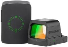 OSIGHT S 2 MOA Dot & 32 MOA Circle Red Dot Sight with Charging Cover, Parallax-Free Durable Micro Reflex Sight with Multi-Reticle System for Subcompact Handguns