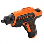 BLACK+DECKER CS36BSC-GB 3.6V Roto-Bit Storage Screwdriver - Orange (1-Piece)