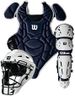 Wilson EZ Gear 2.0 Catcher’s Gear Kit - Navy, Small/Medium